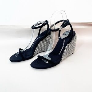Alexander Wang Crystal Wedge Heels